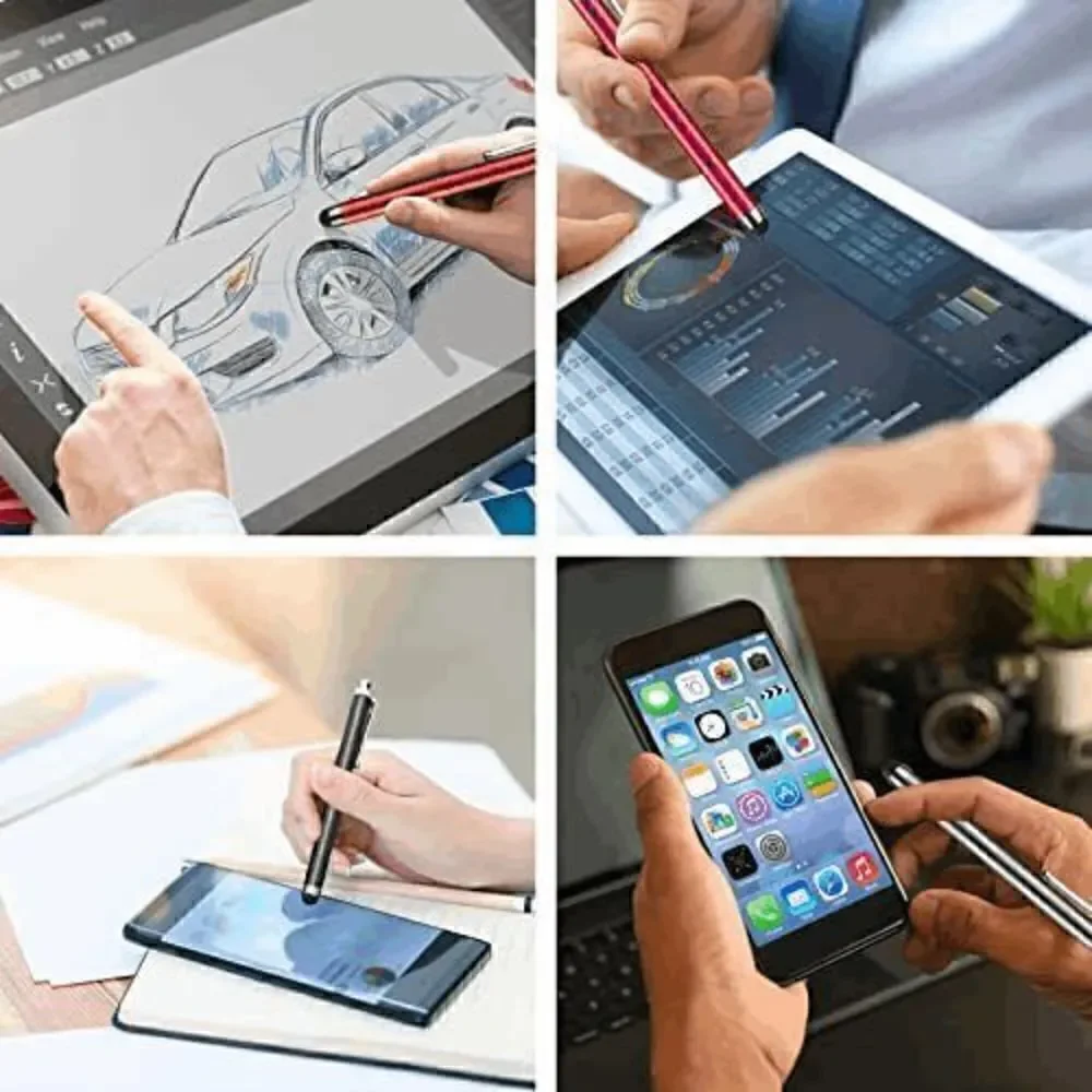 🖋️ 8 Pack Stylus Universal Capacitive Drawing Touch Pens for Touch Screens NEW
